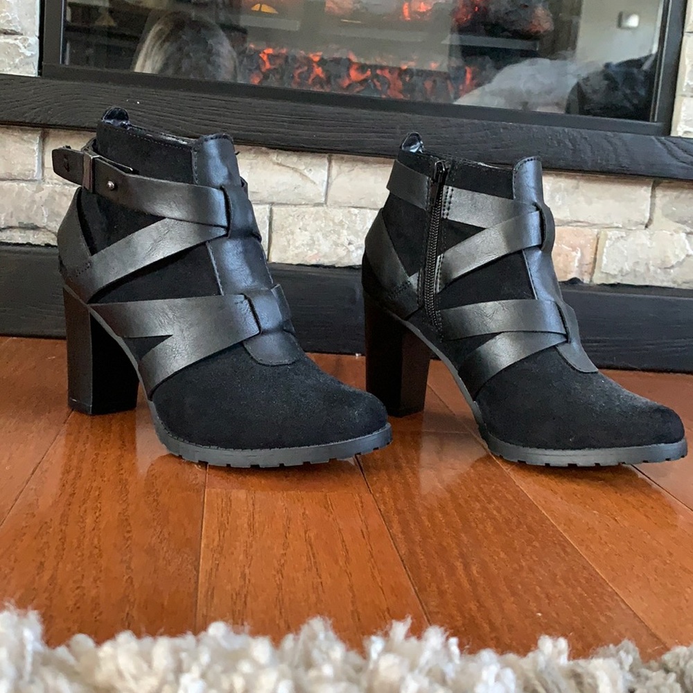 Black booties